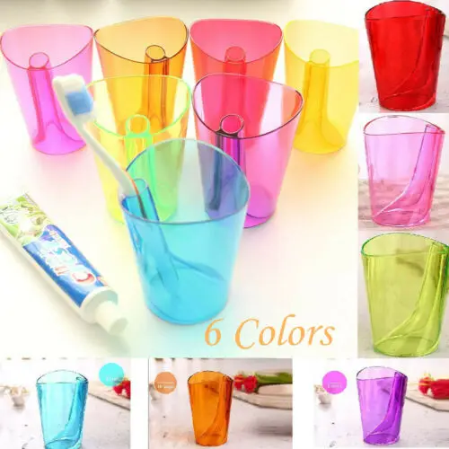 Пластиковый держатель для зубной щетки путешествий дома ванной комнаты чашки