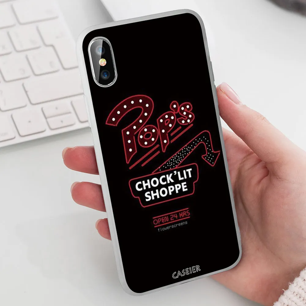 CASEIER ривердейл чехол для телефона с рисунком iPhone XR 6 6S 7 8 Plus X XS Max чехлы iphone 10 5 5S SE на