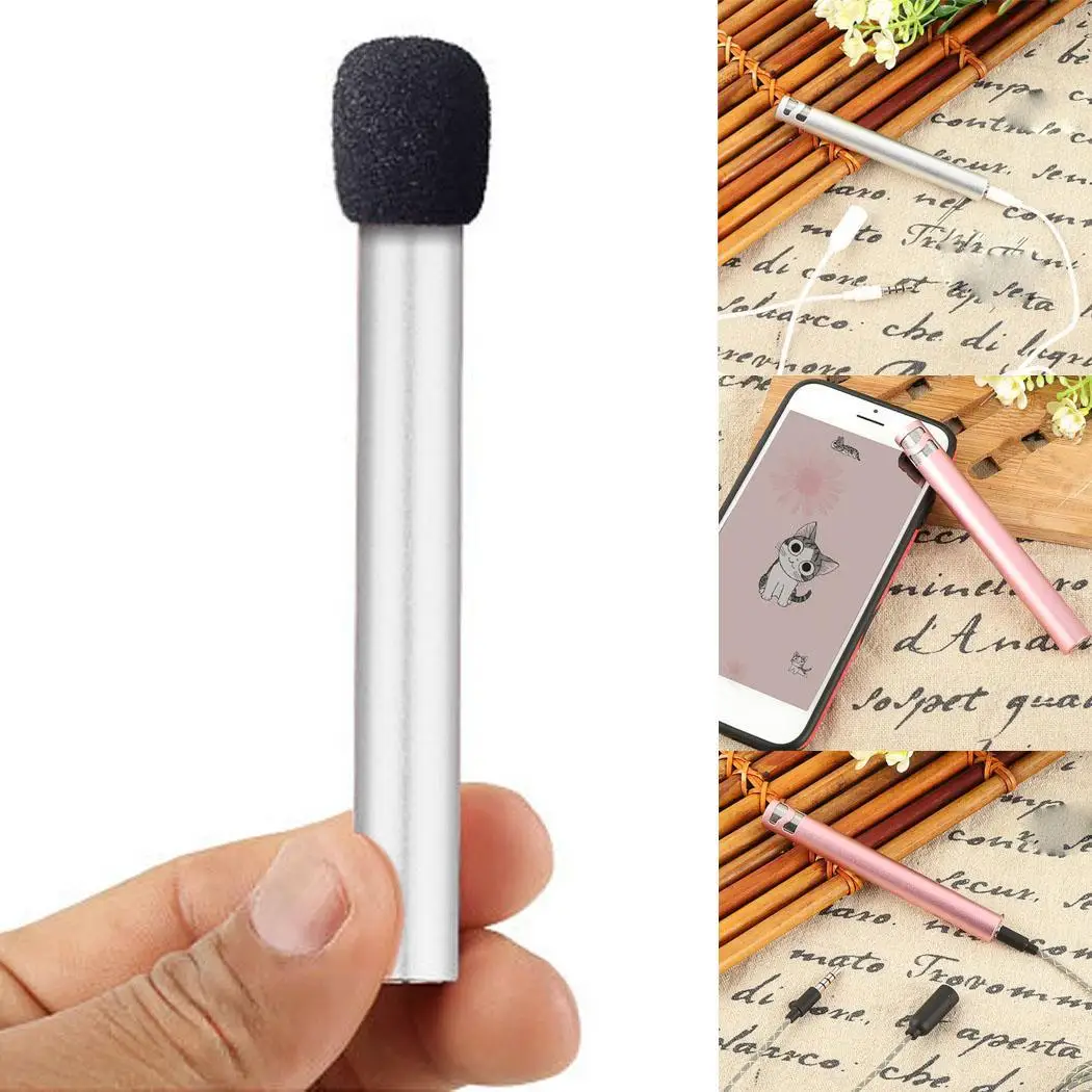 Портативный мини мобильный телефон конденсаторный 3 5 мм Малый размеры большой