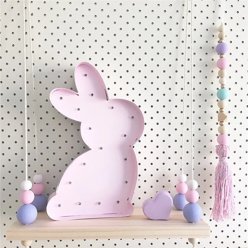 Baby Nordic Original Wooden Beads Wall Decorative Shelves With Pearl And Tassel Nursery Room Clothes Organization Hooks | Дом и сад