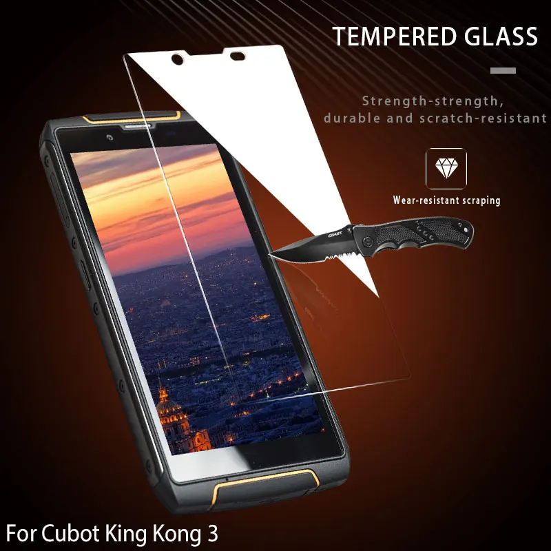 5 дюймов для Cubot King Kong 3 закаленные Аксессуары мобильных телефонов Противоударная