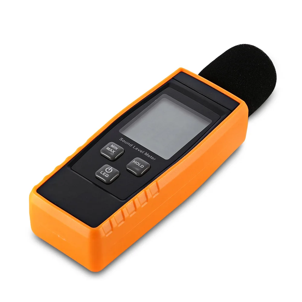 GBTIGER RZ1359 LCD Display Digital Sound Level Meter Auto Power Off Decibel Logger Noise Audio Detector Diagnose-Tool | Инструменты