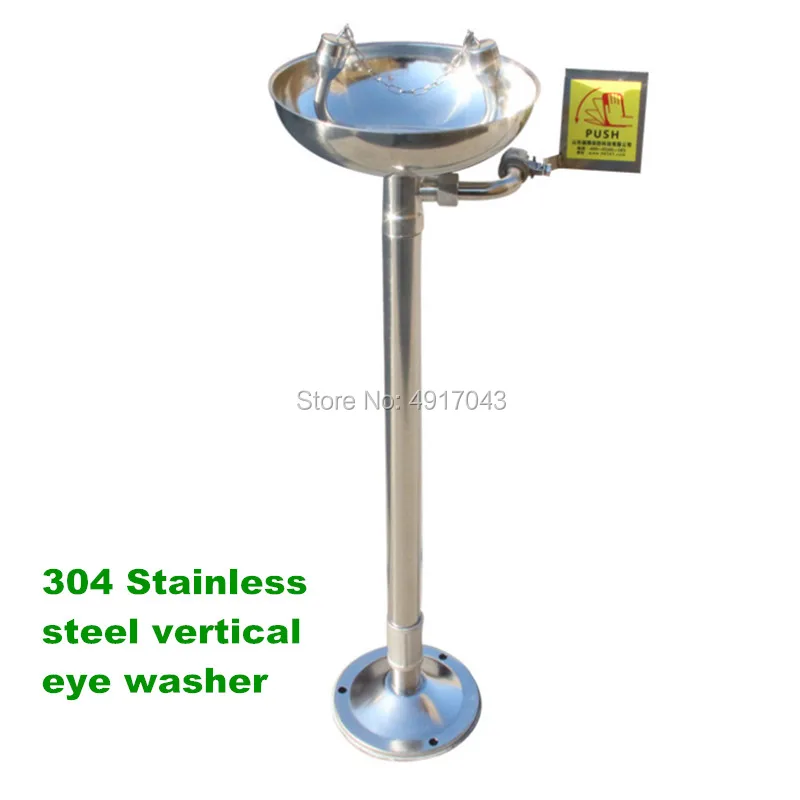 Factory price 304 Stainless Steel Safety Equipment Emergency Eye Wash Station Fist Aid Tool Manufacturer specials