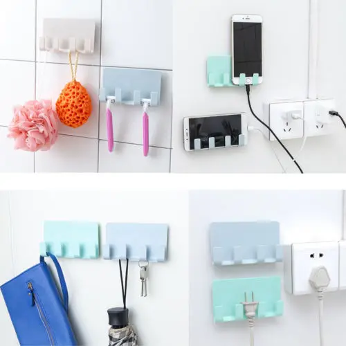 Настенный держатель для телефона кронштейн зарядки подставка универсальная