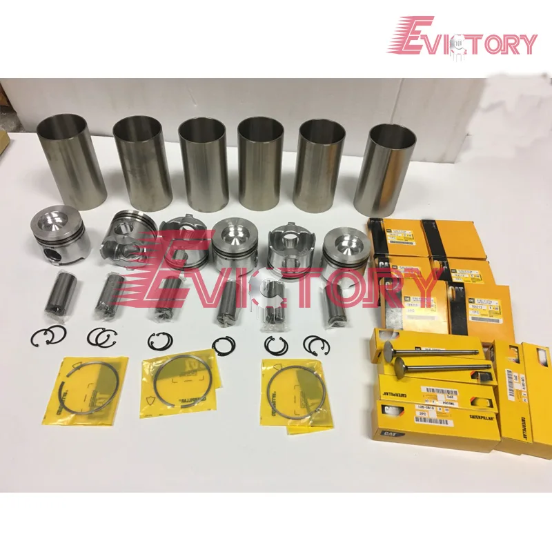 Для Caterpillar комплект для капремонта двигателя 3116T 3116DITA 3116 поршень + кольцевая