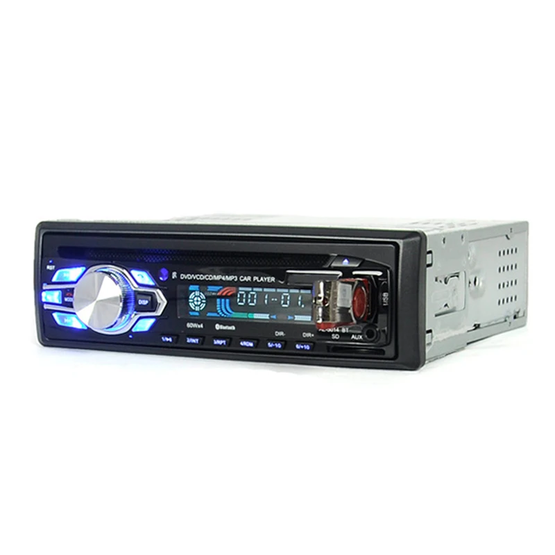 Автомобильный Радио Аудио стерео MP3 плееры DVD CD плеер 1Din 12V автомобильный Handfree Indash
