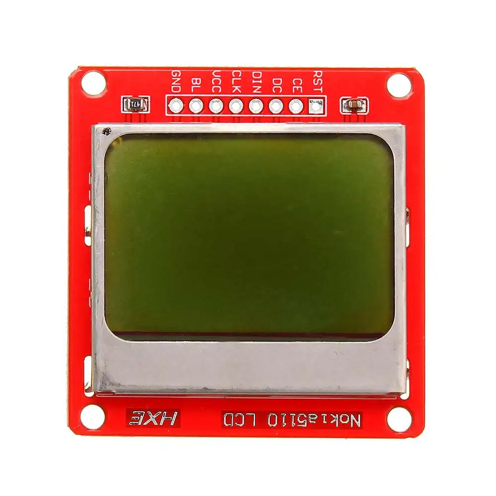 LEORY 5110 84*48 модуль ЖК дисплея с белой подсветкой для Nokia arduino комплект