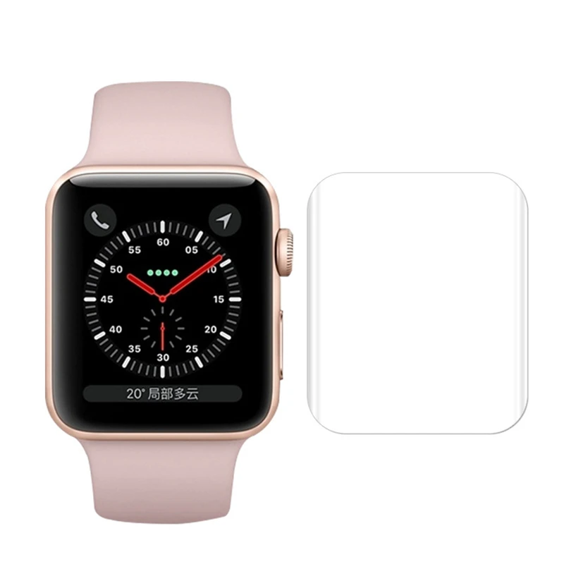 2.5D Гидрогелевая пленка для Apple Watch 38 мм серия 4 3 2 1 защитная мягкая предотвращения