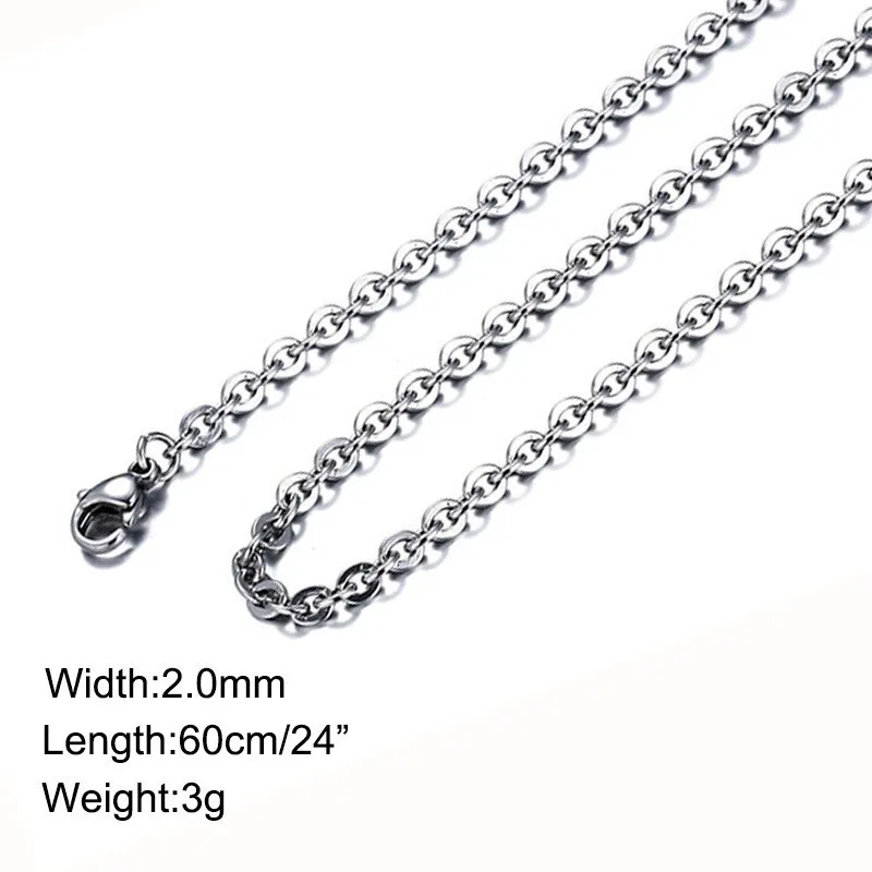 

Vnox Men's Satan Cross Necklaces High Polished Stainless Steel Male Collar Free 24" O Chain Three Color Option