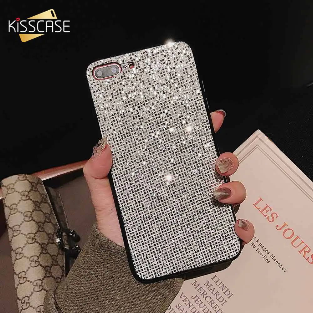 KISSCASE Glitter Case For Huawei P20 Pro Lite Nova 3 3i 2S Sparkling Coque Copinhas Cover |