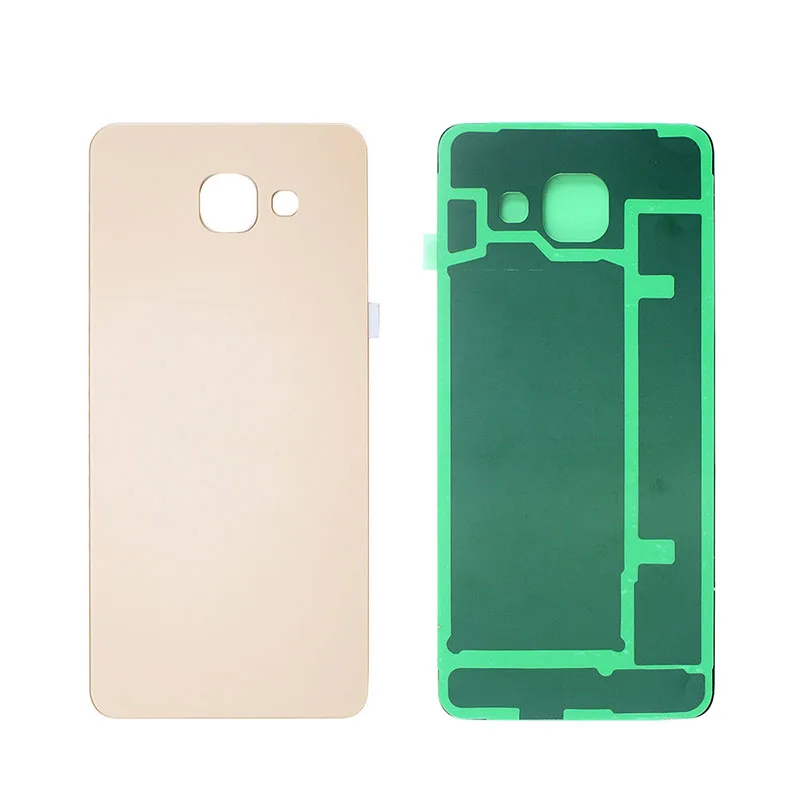 ocolor For Samsung Galaxy A3 2016 A310F Battery Cover Protective Back Replacement White Gold Rose 4.7'' |