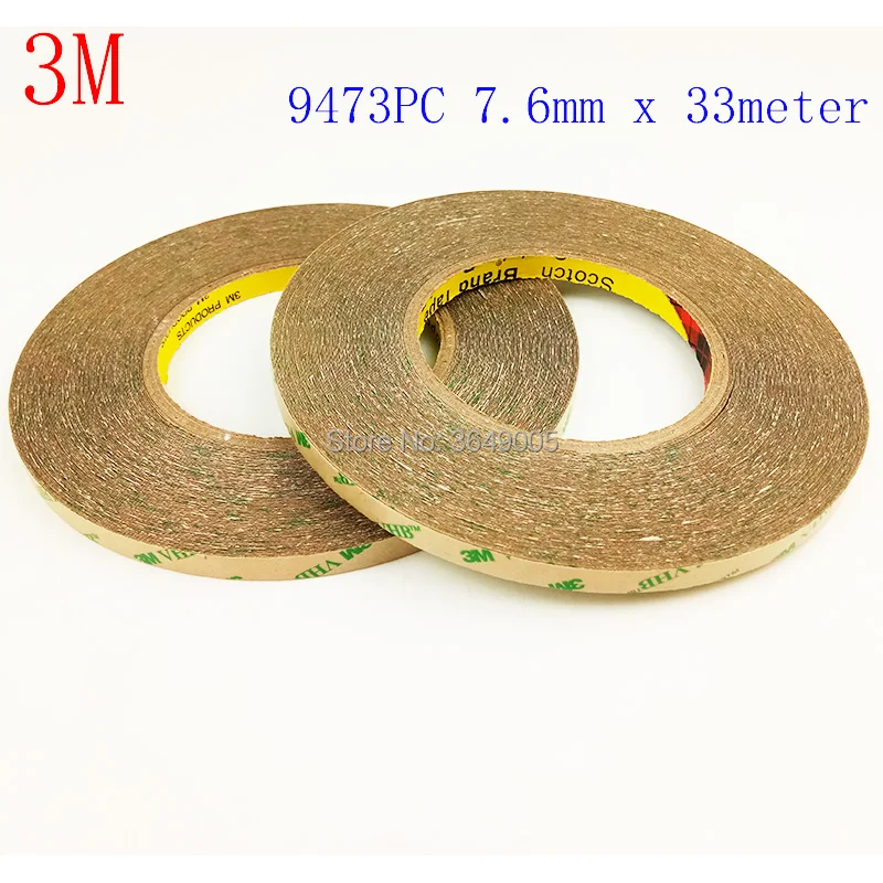 2 шт. 7.6MMX36YD 3M F9473PC VHB лента для переноса с клеем 100MP Clear 10mil|Хранилище дома и офиса| |