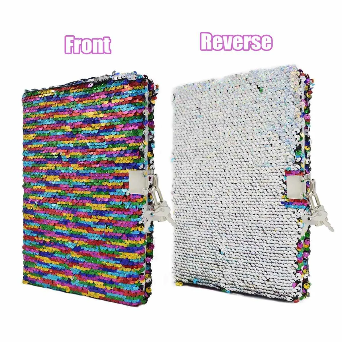 Праздничные подарки двусторонние блестящие пайетки журнал офисный дневник