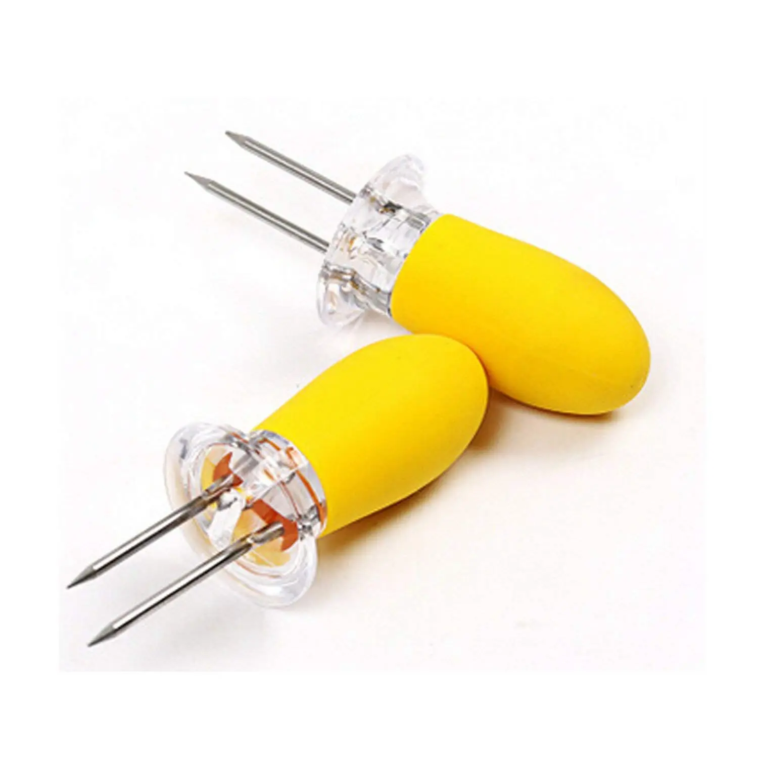 Набор из 12 шашлыков для барбекю ушей но ABS + нержавеющая сталь кухонные вилки