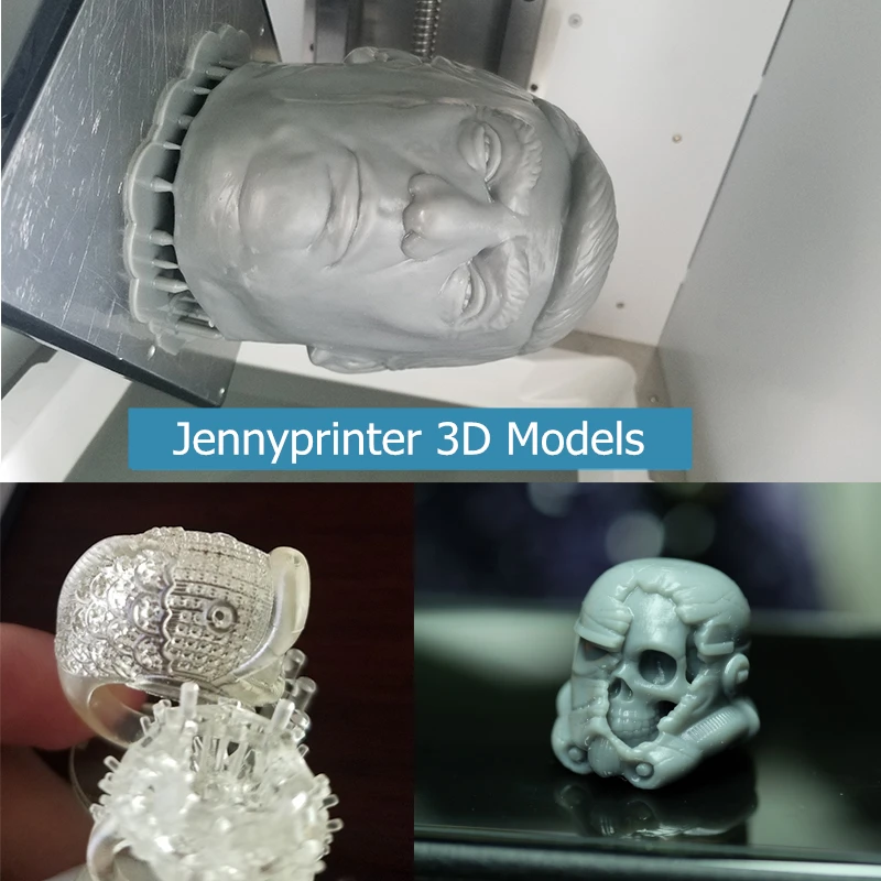 Jennyprinter Jenny светильник 1 + SLA DLP аппарат для отверждения смолы 3D принтер с 8 9 дюймовым
