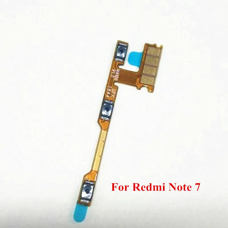 

10pcs/Lot Side Buttons Power & Volume Flex Cable for Xiaomi Redmi Note 7 Note7