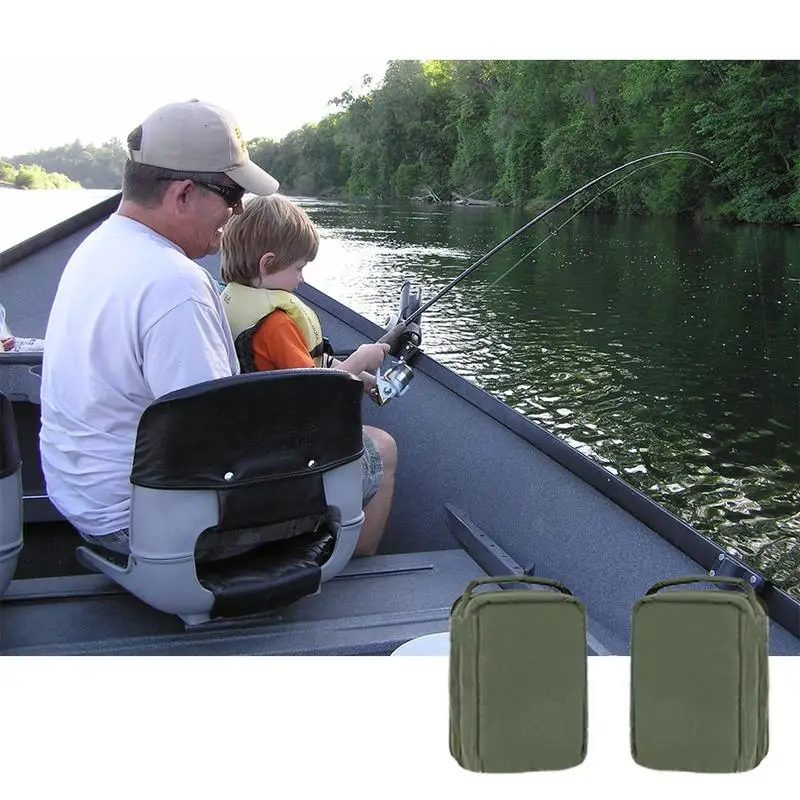 Рыболовная коробка катушка рыболовная леска сумка новая Катушка Сумка 4 слоя 600D