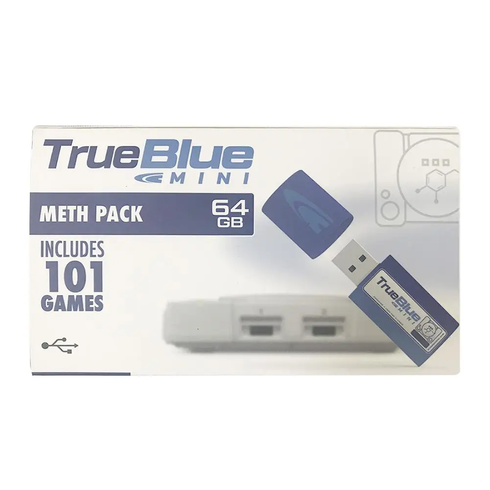 Новая игра True Blue Mini Meth Pack (64 Гб) 101 для playstation Classic| |