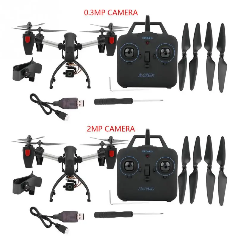 2 4 ГГц JD 11 удержания высоты RC Quadcopter WiFi HD камера летательный аппарат дрона с