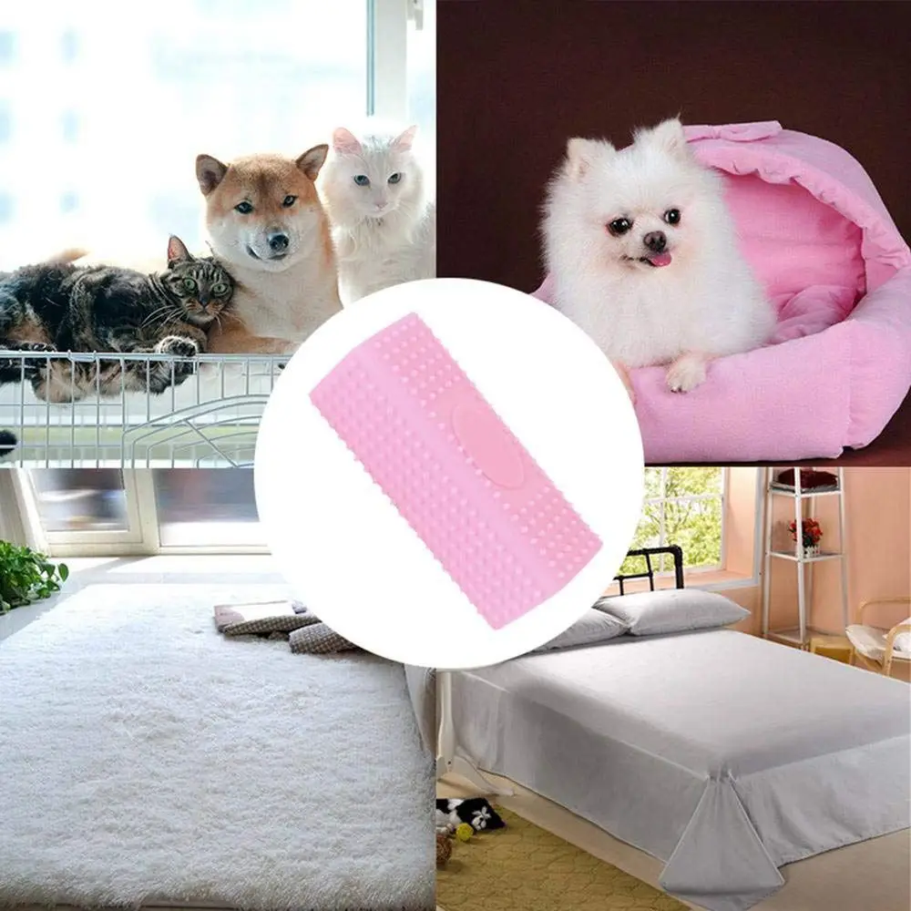Hollow Rubber Pet Hair Remover Cat Dog Cleaner Brush for Car Furniture Carpet Clothes Sofa Non-toxic Food Grade Silico |