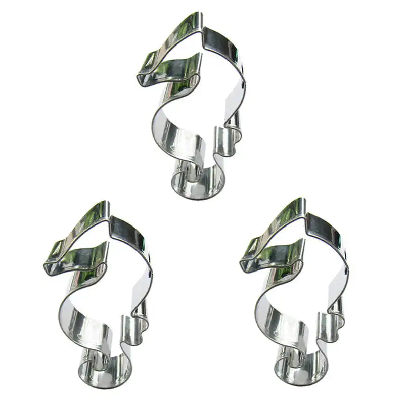 Форма морской лошади 3 штуки формы для резки печенья инструменты выпечки