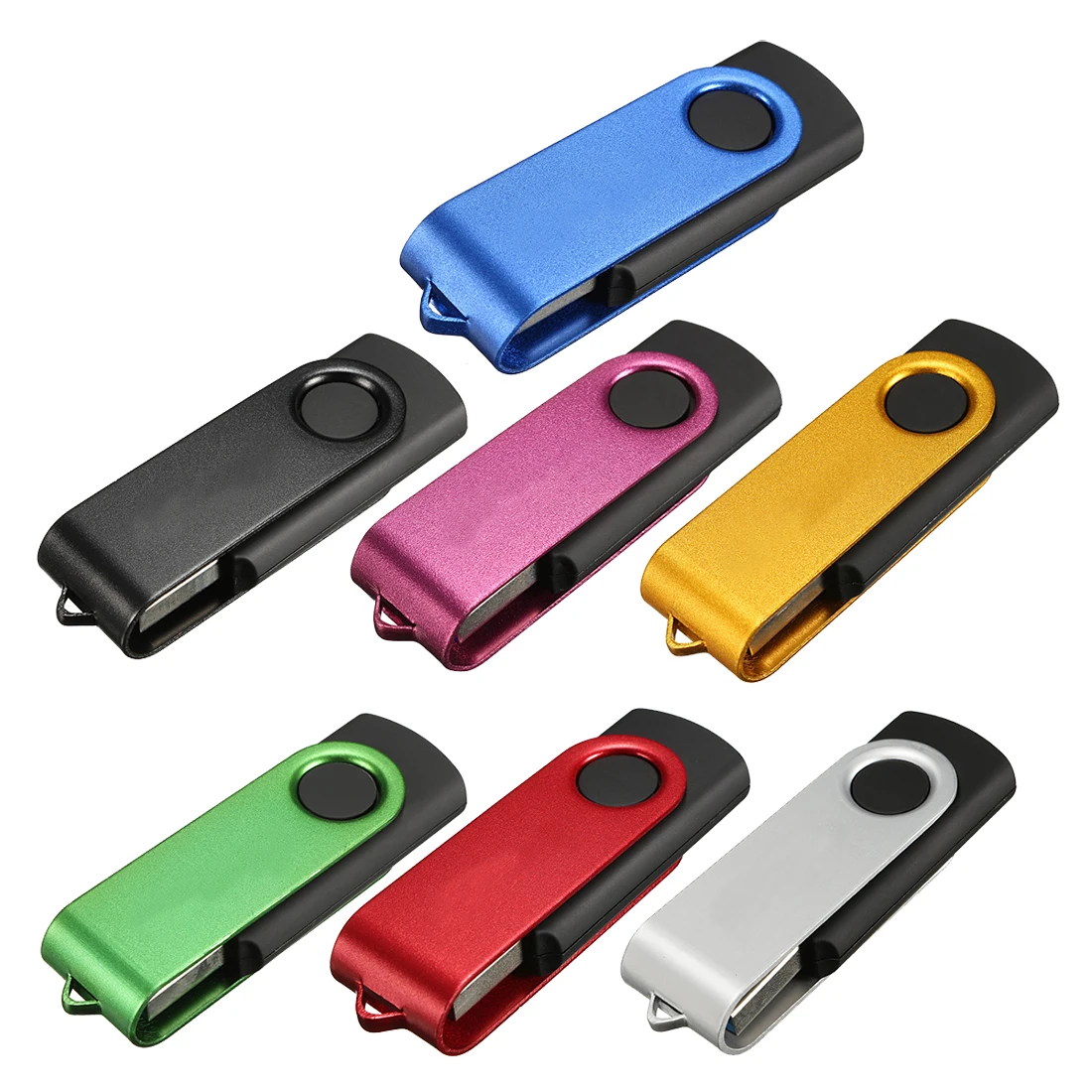 Яркий USB 2 0 флэш накопитель 1 ГБ для хранения данных большого пальца светильник