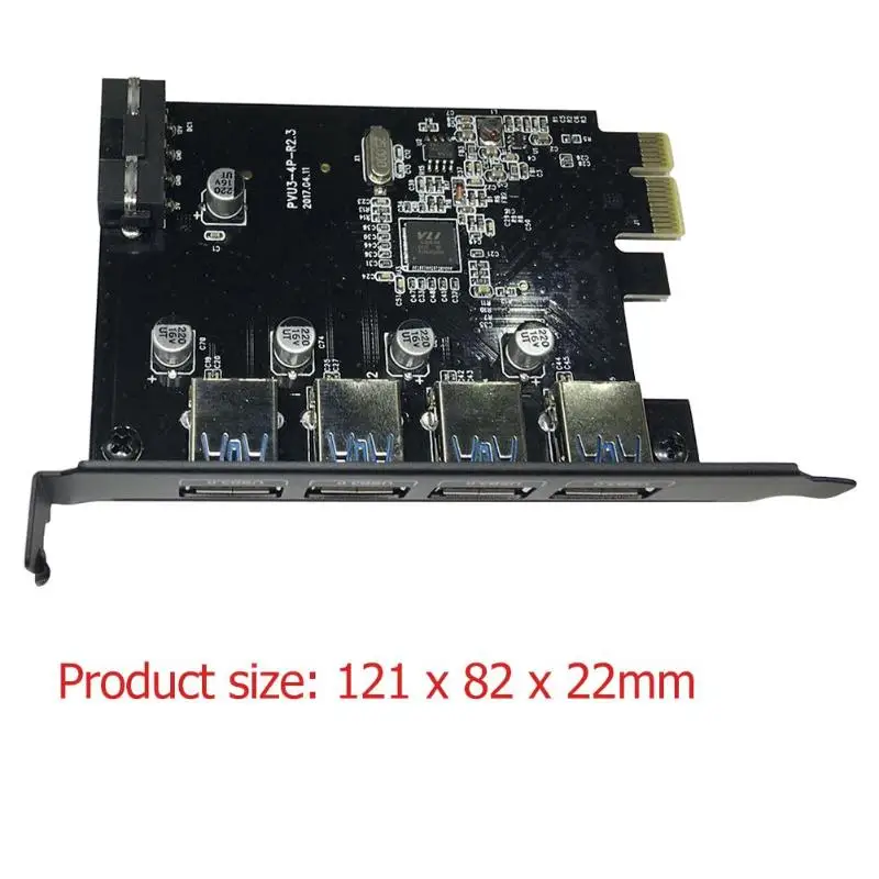 ORICO PVU3-4P-V1 4 Порты и разъёмы USB 3 0 PCI Express карты расширения для настольных ПК |