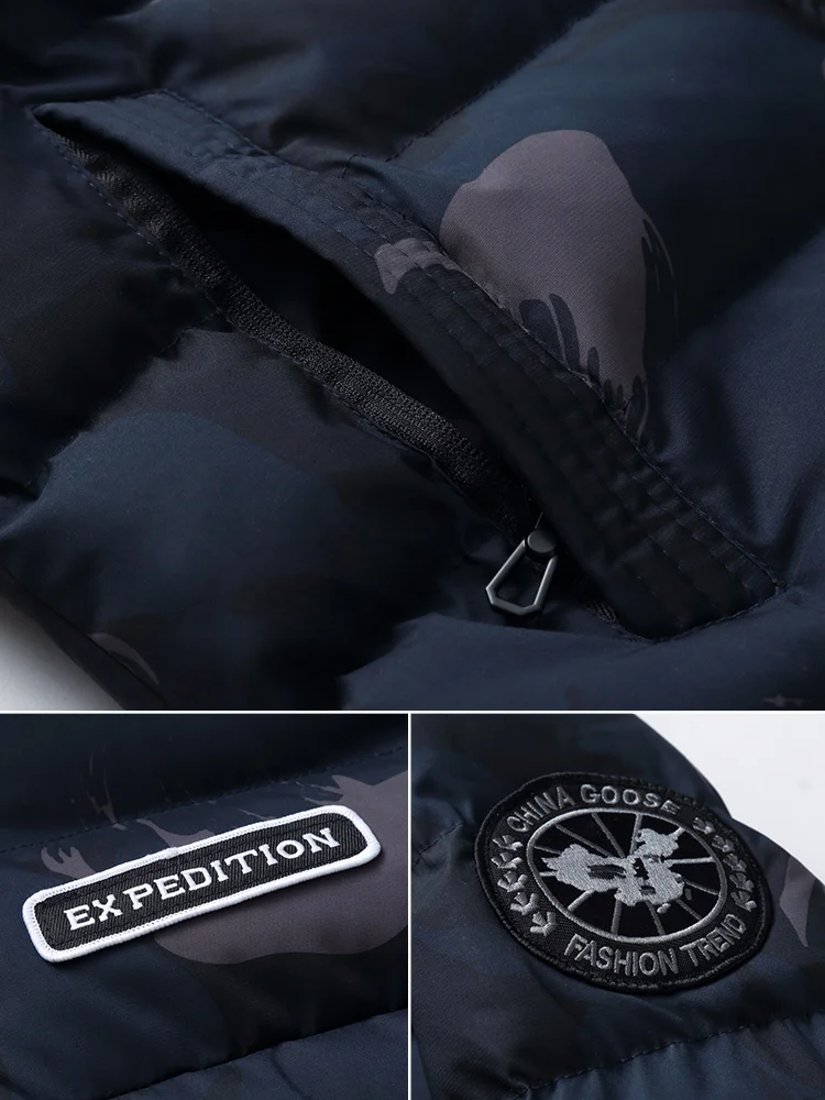 Размера плюс 8XL 7XL 6XL 5XL Новое поступление теплая зимняя куртка мужская