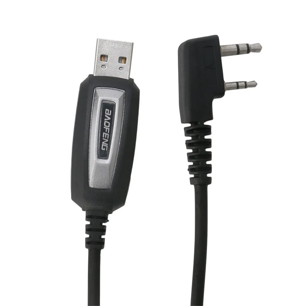 Оригинальный кабель BAOFENG для программирования 2 шт. CD USB 5R 82 uvb2 plus Kenwood радио PUXING WLN