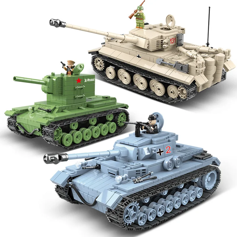 Военная серия Второй мировой войны M60 Patton KV 2 тяжелый панзер Panzerkampfwagen IV модель