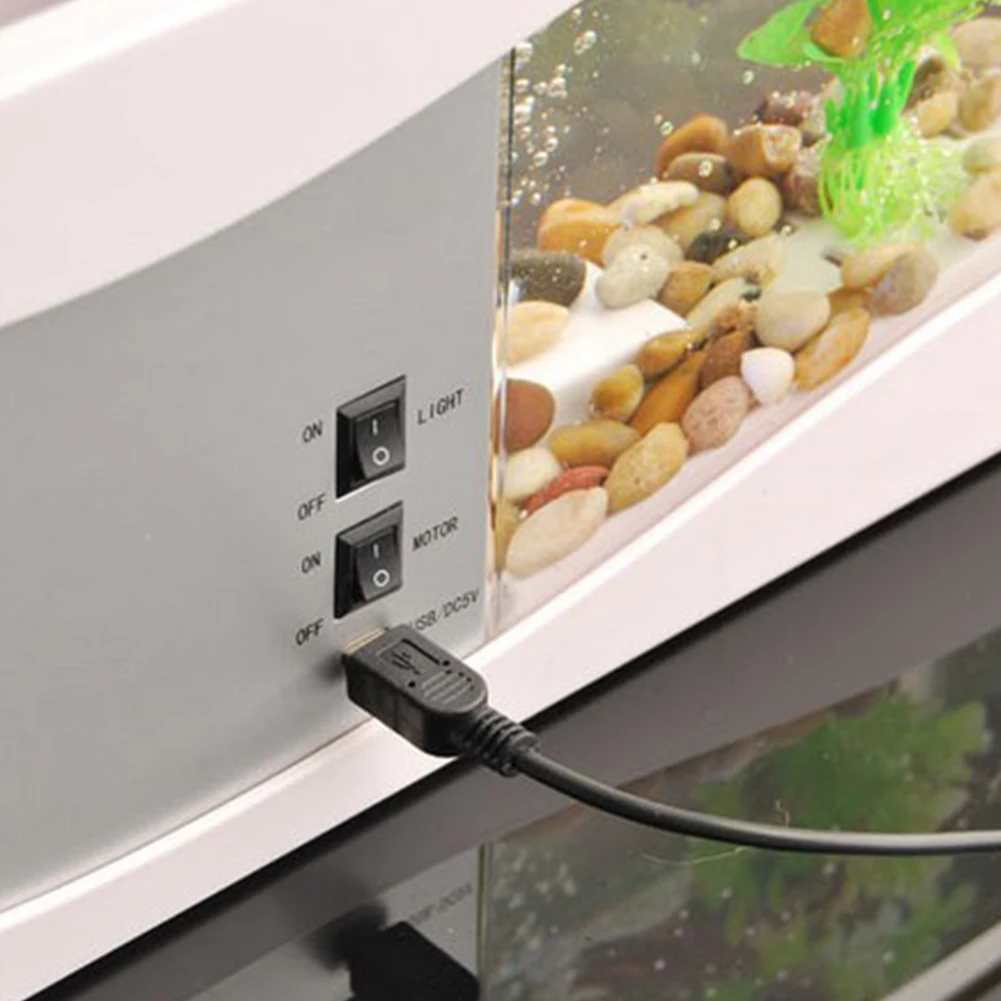 Таймер ЖК дисплей Дисплей USB Главная Аквариум маленький аквариум рабочего лампы
