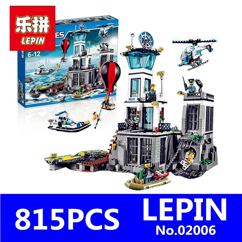 Модели CX 02006 строительные игрушки 815 шт. блоки совместимые с 60130 городом тюремный