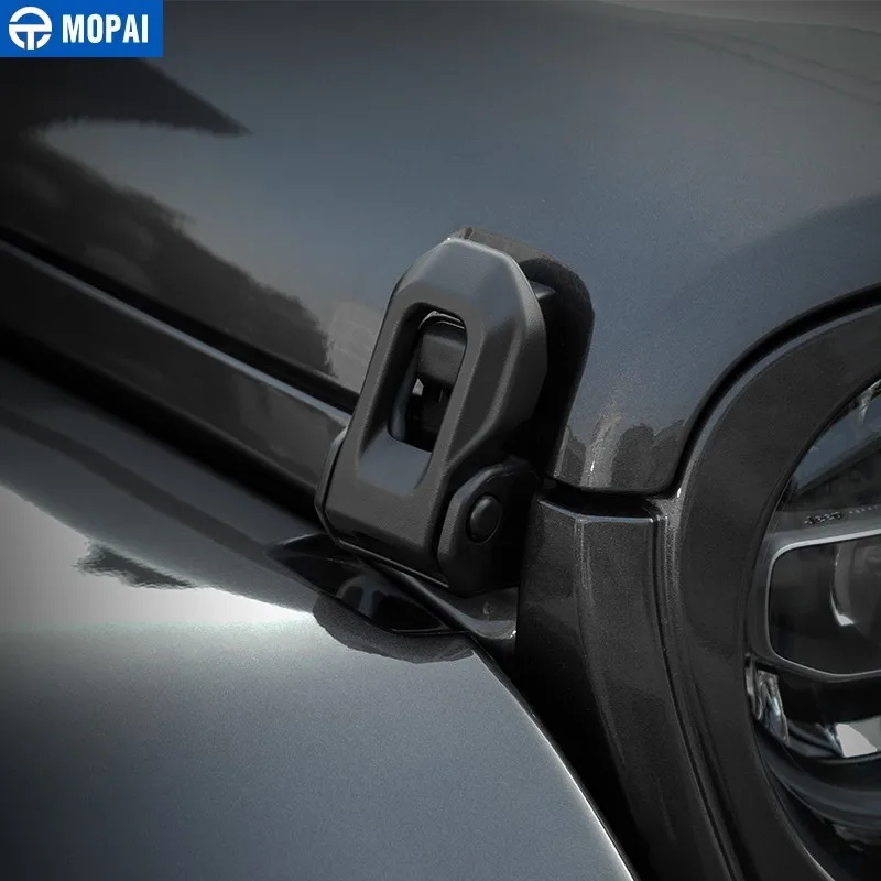 MOPAI замки капота для Jeep Gladiator JT 2018 + Автомобильная защелка двигателя с ключом замок