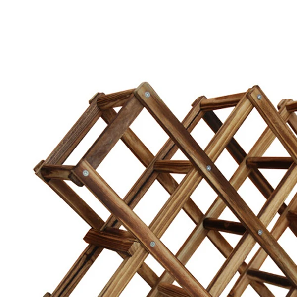 Wooden Red Wine Rack 10 Bottle Holder Mount Bar Display Shelf Folding Wood Alcohol Neer Care Drink Holders | Дом и сад