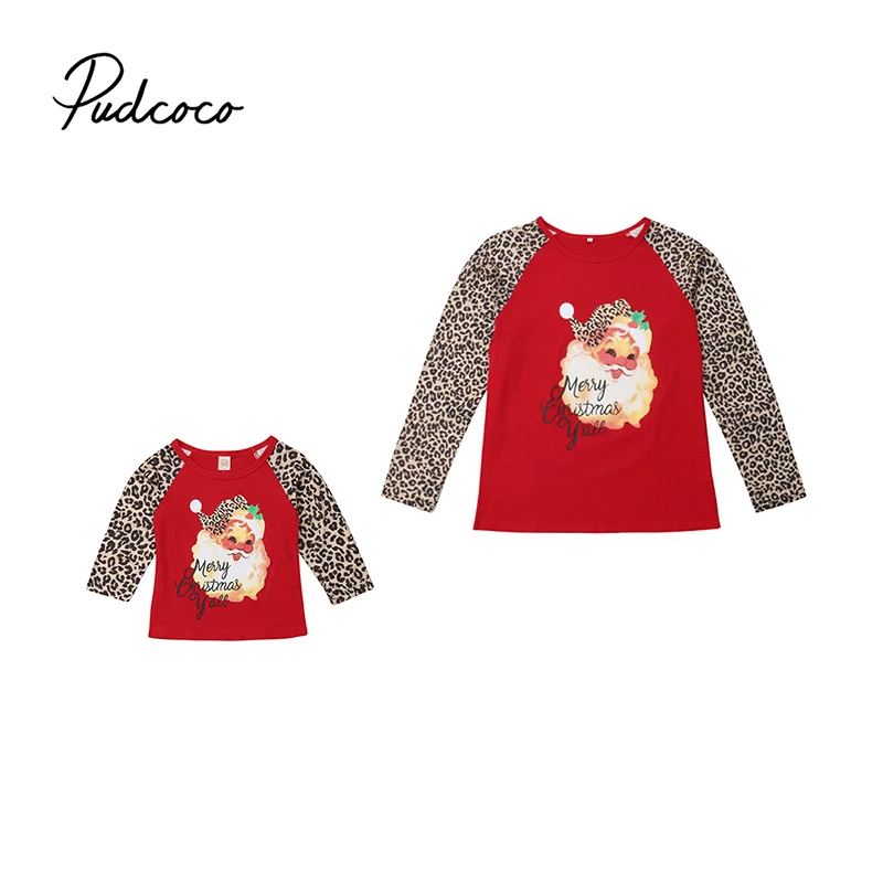 Женская рождественская футболка с длинным рукавом и изображением Санта Клауса