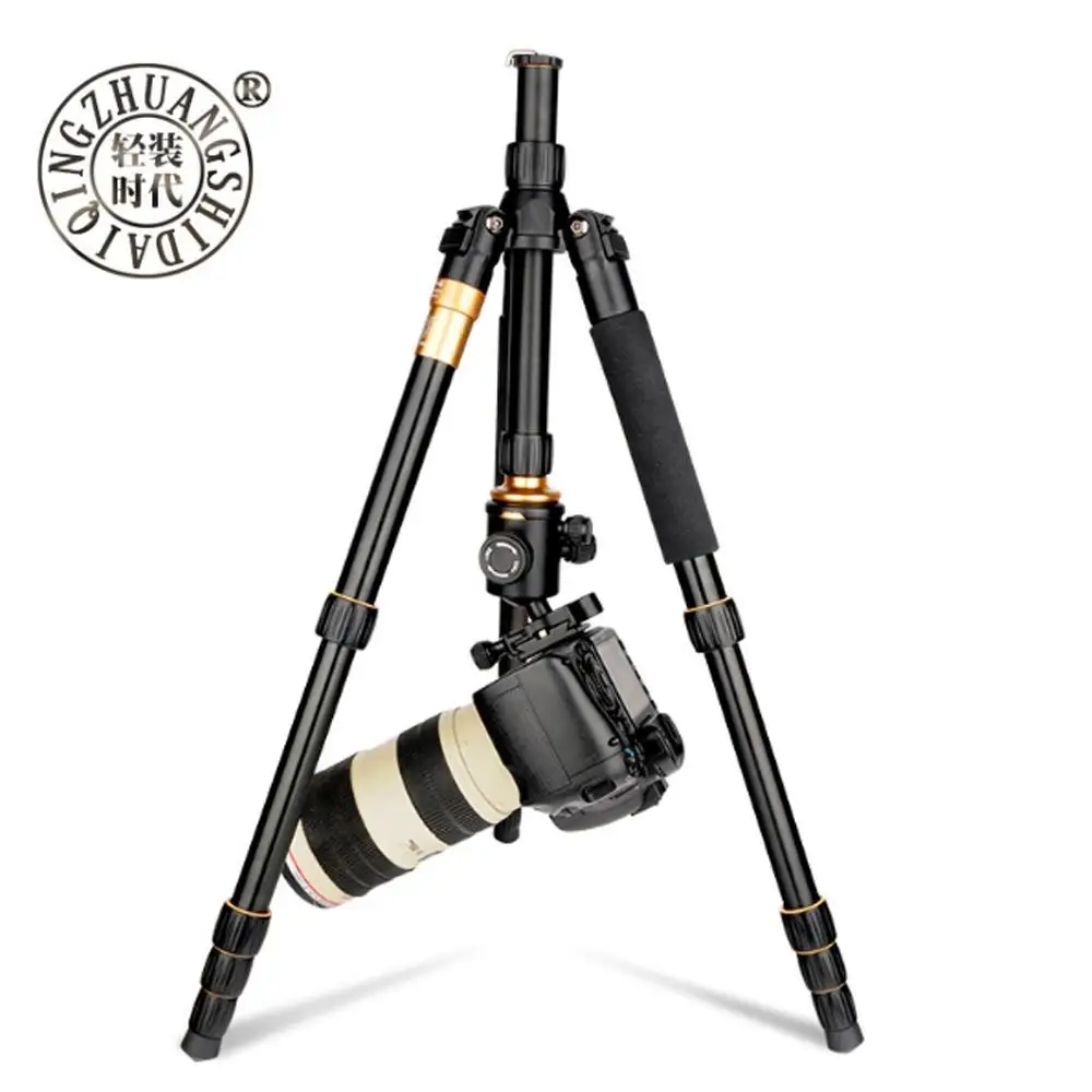 DSLR Beike Alloy Magnesium Professional For Q666 Tripod stand QZSD &amp Portable Ballhead Camera Traveling Monopod Aluminium | Электроника