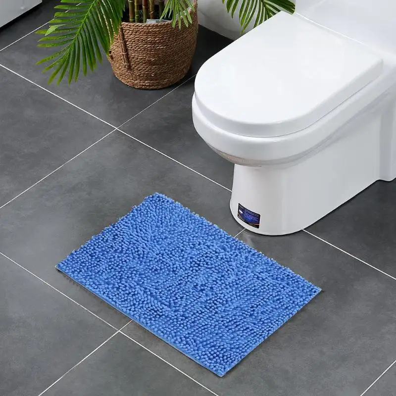 Чистый мягкий Противоскользящий коврик для ванной влаговпитывающий ковер ковры