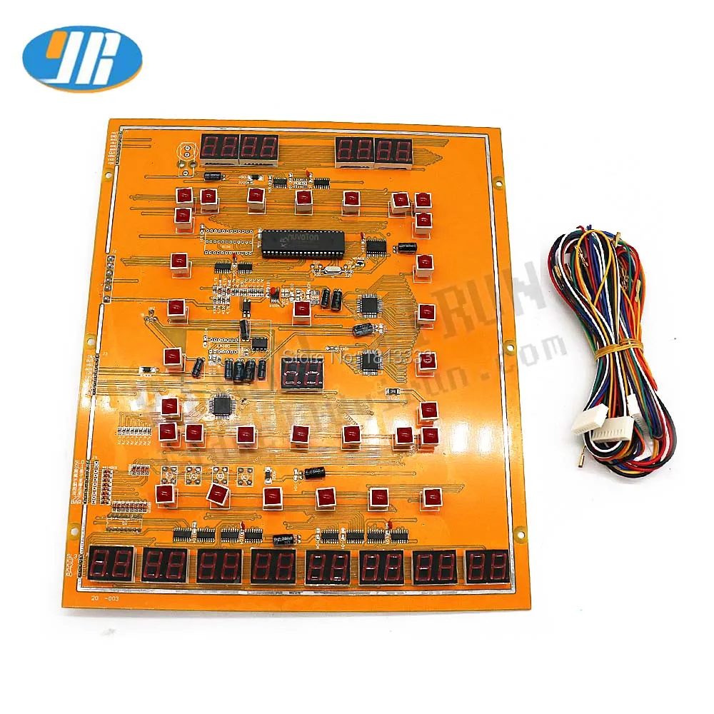 Горячая Распродажа Марио игра PCB/казино/игровой доска желтый светодиод для
