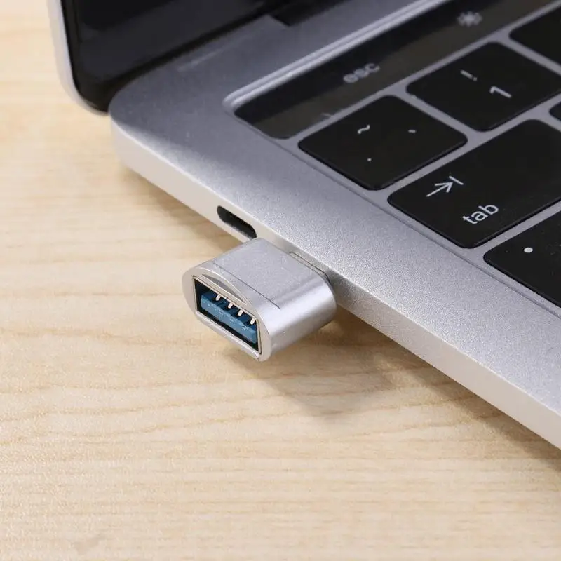 Адаптер type C OTG разъем Мужской к USB Женский конвертер для huawei|Переходники и