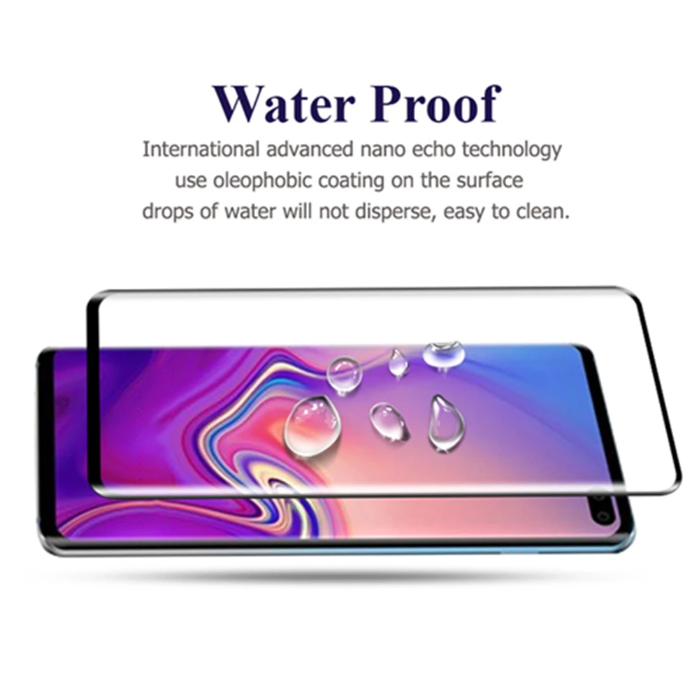 Изогнутое защитное стекло 9D для Samsung Galaxy s10 e plus пленка Galay s 10e s10plus s10e закаленное