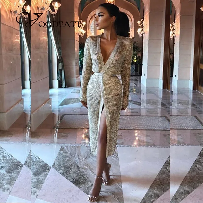 2018 Повседневные вязаные платья с длинным рукавом женская одежда Vestidos широким