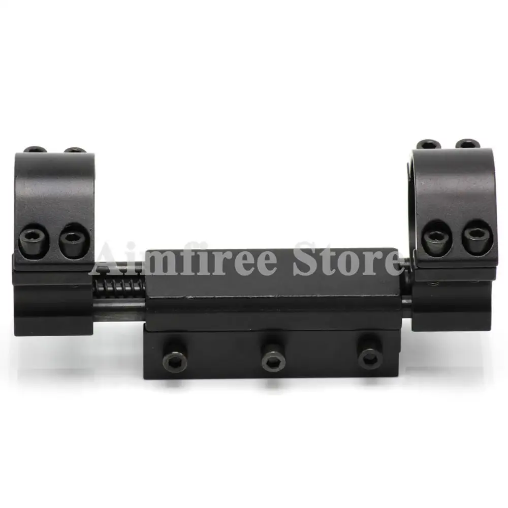 Кольца для прицела винтовки 25 4 мм 30 Zero Recoil Scope Mount Fit Picatinny Weaver Rail Adapter с пружинным
