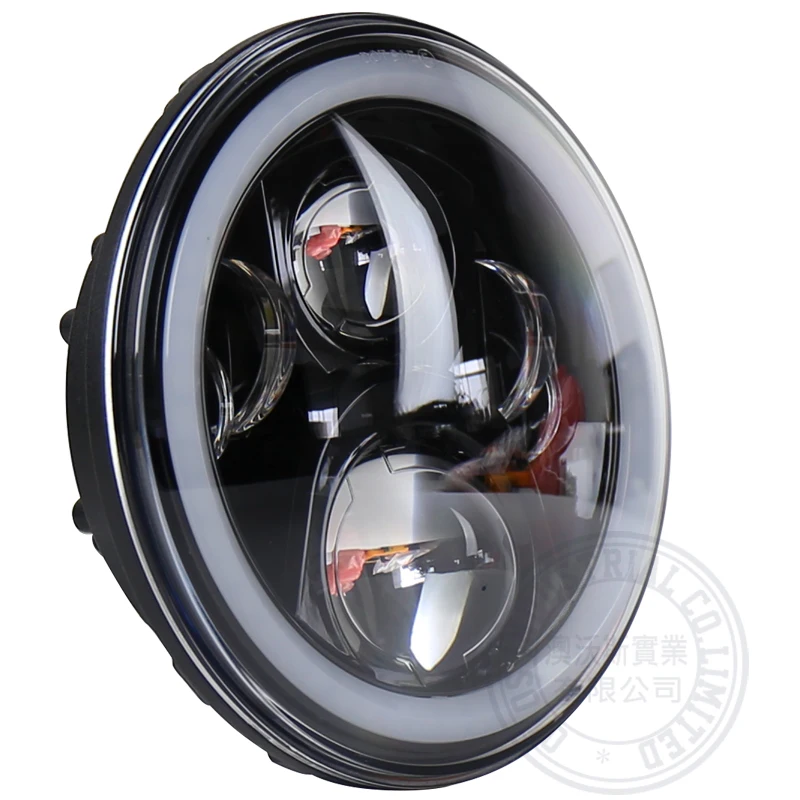 12/24 V 7 &quotКруглый 50 W светодиодные фары для Jeep Wrangler JK YJ Лада Нива 4x4 внедорожных