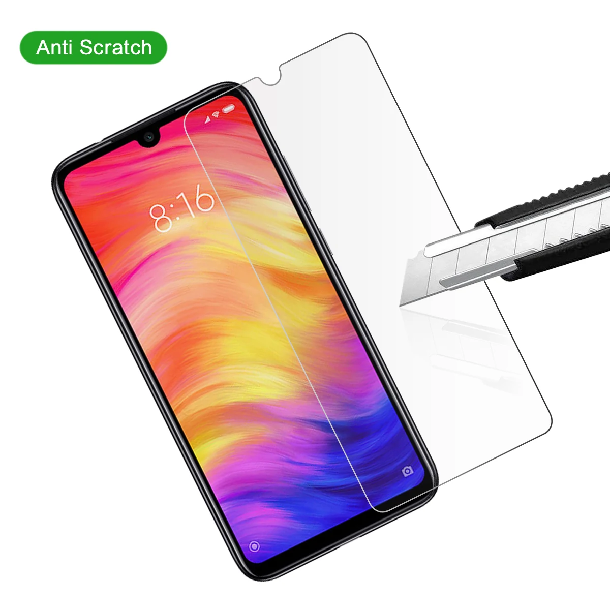 1 упаковка закаленное Стекло Экран протектор для Xiaomi Redmi Note 7 телефон пленка
