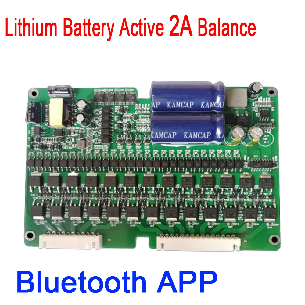 DYKB 2S ~ 24S 2A eBike Bluetooth литиевая батарея с активным балансом BMS Li Ion Lipo Lifepo4