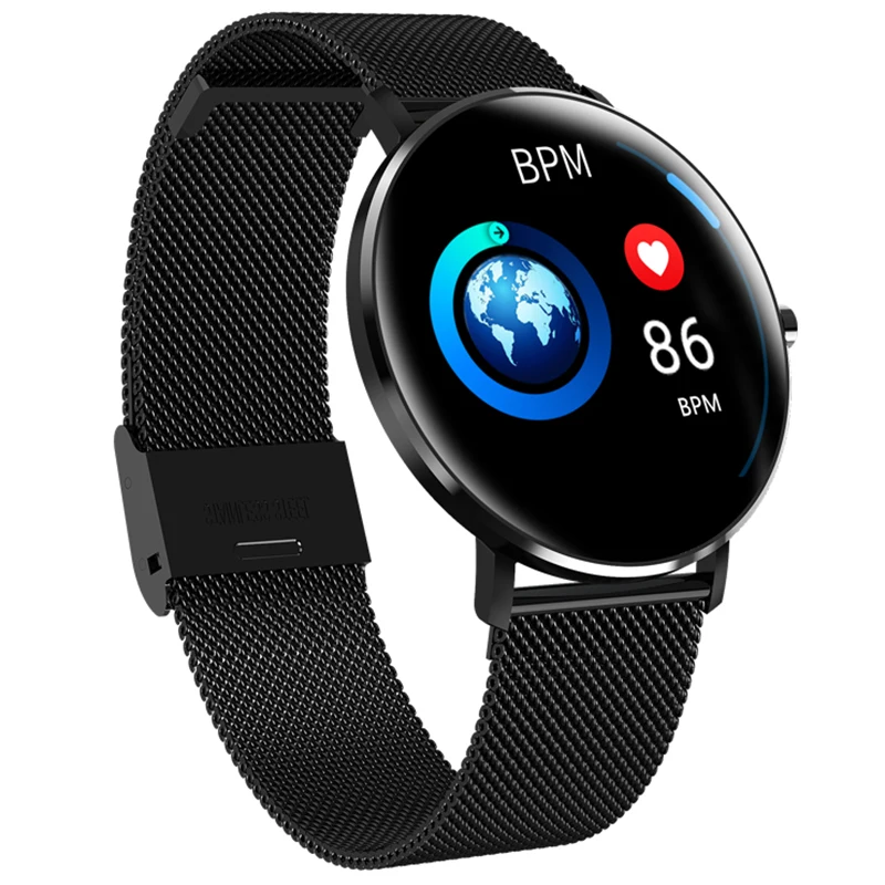 Microwear L6 Смарт часы IP68 Водонепроницаемый Android Smartwatch 1 22 дюйма Bluetooth 4 0 браслет
