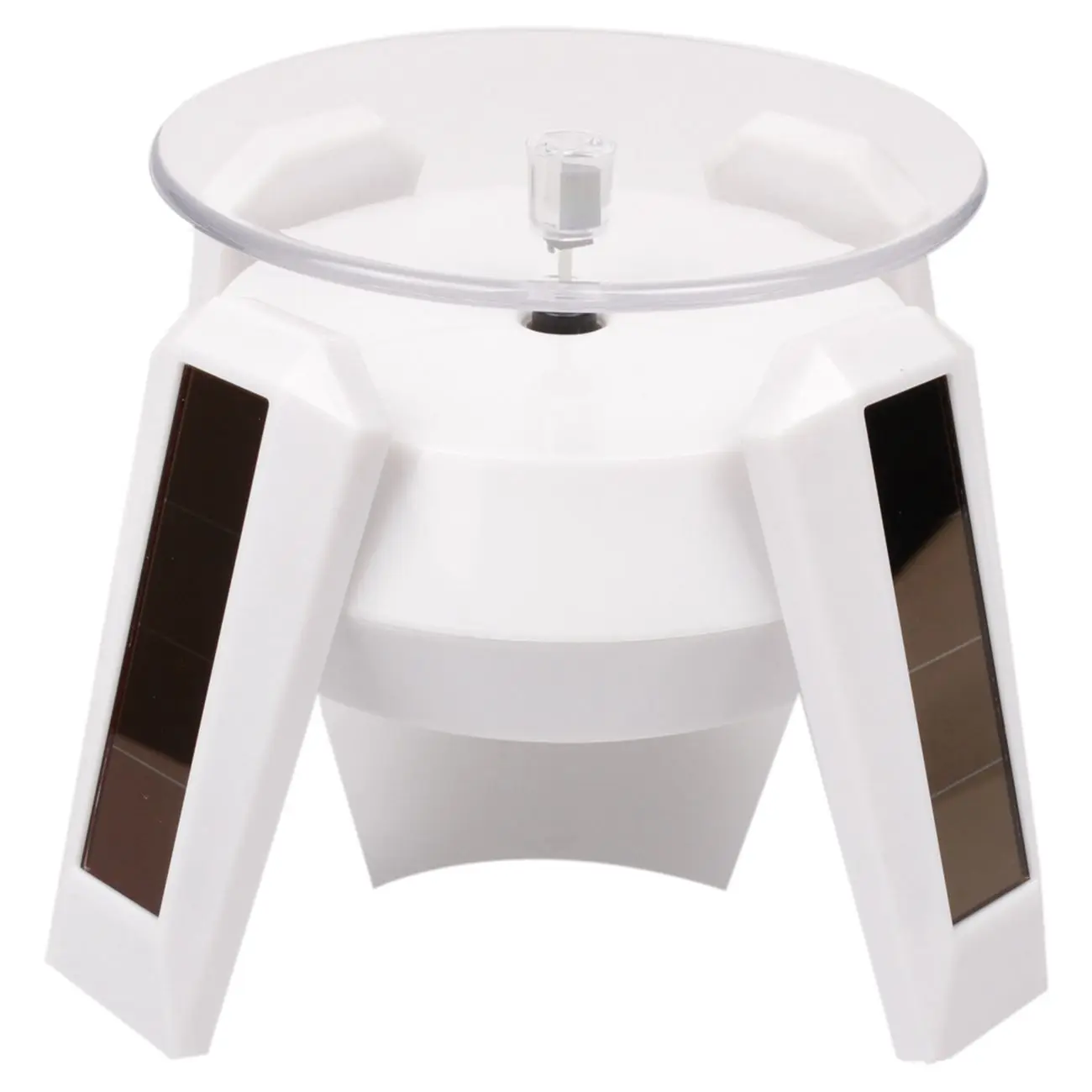 На солнечных батареях ювелирные изделия телефон часы Вращающийся дисплей Стенд