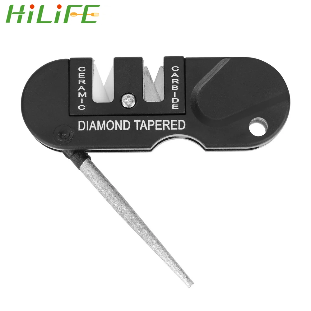 HILIFE складной нож Многофункциональная точилка для ножей выживания Охота заточка