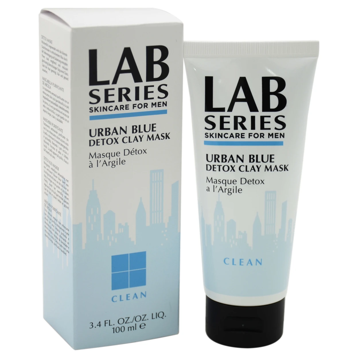 Urban Blue Detox Clay Mask by Lab Series для мужчин 3 4 oz Mask| |