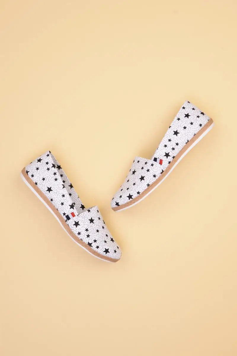 Бэмби белый женский Espadril F0344222204 | Обувь
